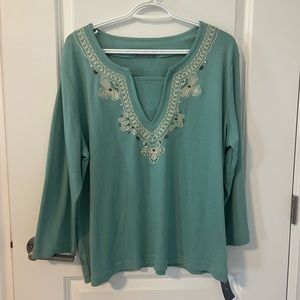 NWT Koret Tiki Island Top